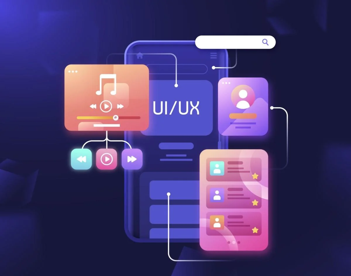 UI/UX design portfolio project