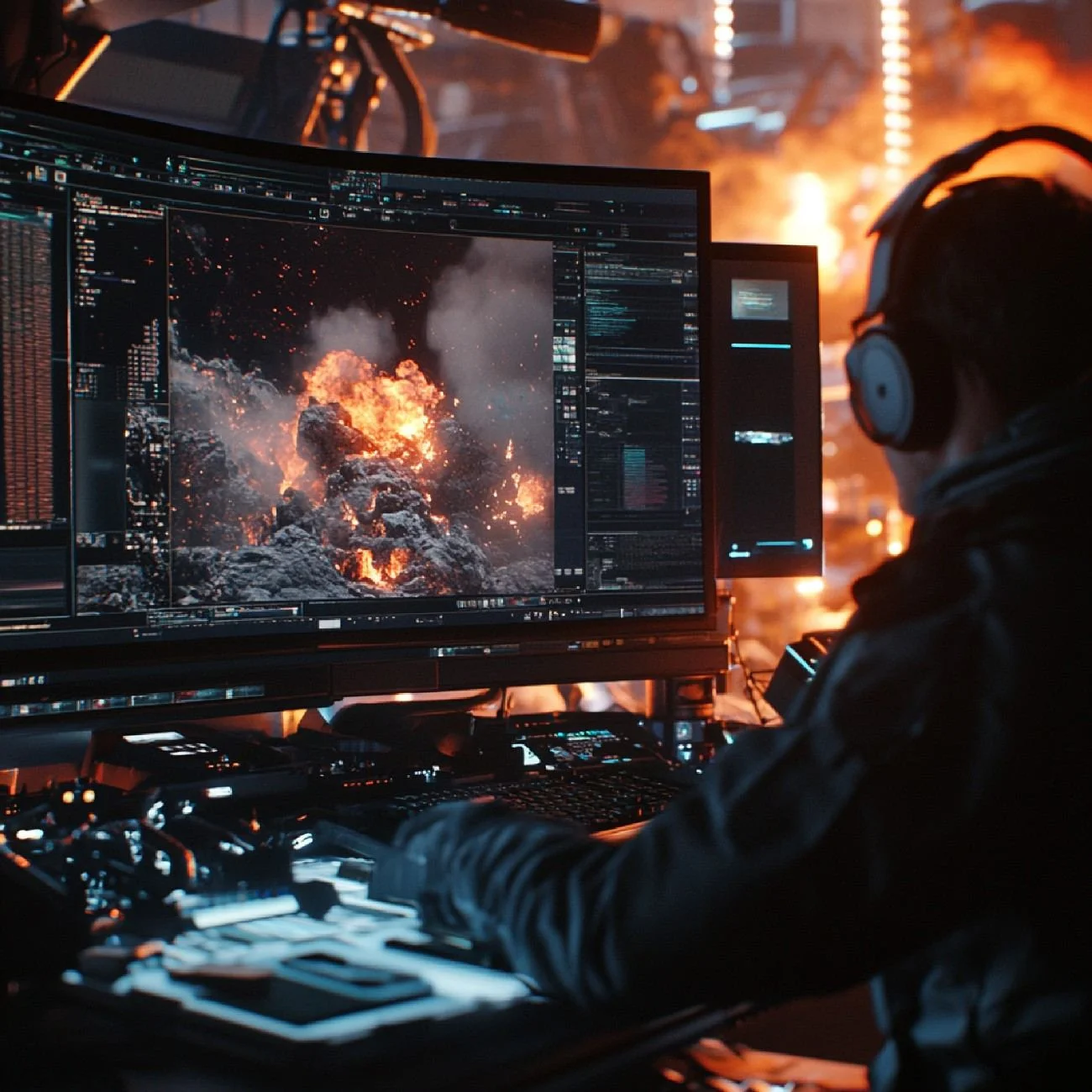 ADVFX PLUS Visual Effects pipeline and workstation at MAAC Tambaram