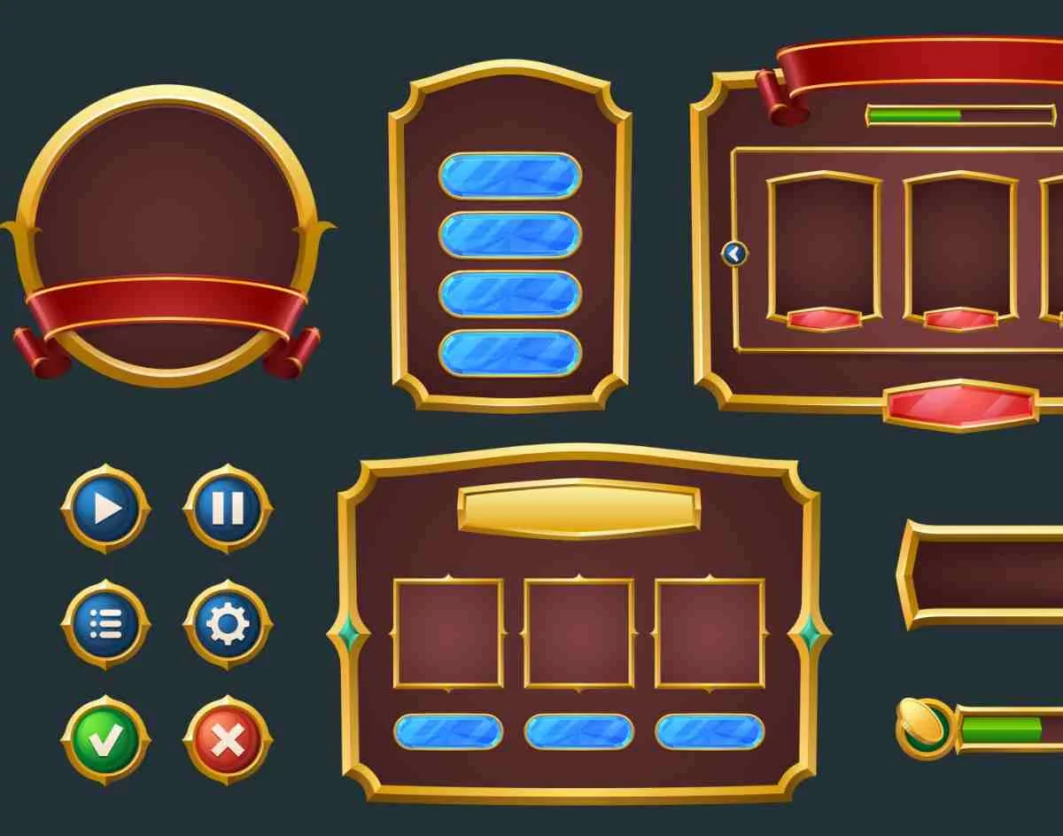 Game UI and UX design project